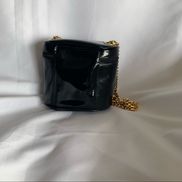 Paloma Picasso Black Patent Mini Purse - Picture 8 of 10